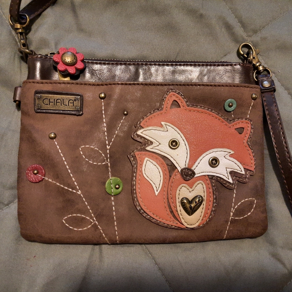 Chala fox mini crossbody purse